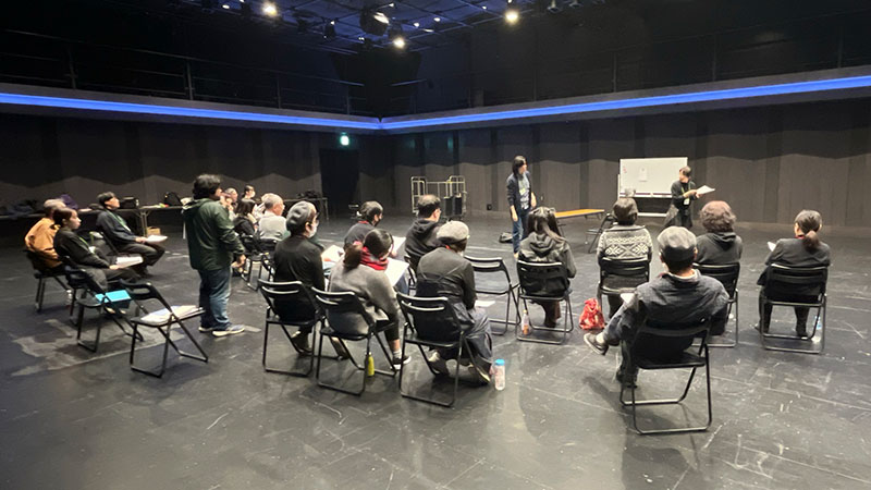 俳優ワークショップ 記録写真